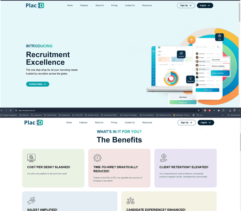 PLAC-D Marketing App